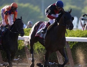 Tonalist Wins Belmont Stakes (REUTERS/Ray Stubblebine)
