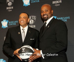 Nets New Coach Lionel Hollins and General Manager Billy King (5) copy