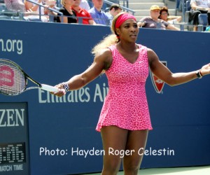 Serena Williams wins on Aug. 28 at US Open 2014-Hayden Roger-Celestin