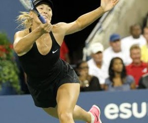 maria sharapova at US Open 2014a