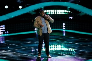 Bahamas National Blaze Johnson Makes ‘The Voice’ Season 7 Cut. (Photo by: Tyler Golden/NBC)