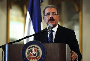 Danilo Medina, the President of the Dominican Republic