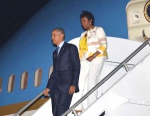 obama-and-yvette-clarke-in-jamaica