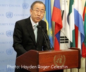 UN Secretary-General For Caribbean Visit UN_Secretary_General_Ban_Ki_moon