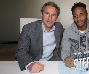 Jamaican Soccer Player In Historic Transfer Deal Raheem-Sterling_Manchester_signing