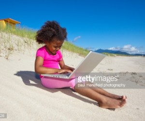 10 Caribbean And Latin American Countries With The Worst Internet Penetration laptop-on-beach