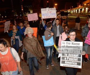 Show Real Leadership Donald Trump As The Hate And Fear Is Real trump-protestors