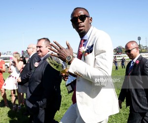 Usain Bolt Makes Crown Appearance usain-bolt-at-the-crown-oaks-day-australiai2016