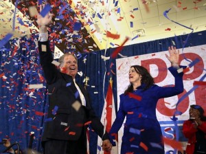 doug-jones-louise-jones-at-election-party