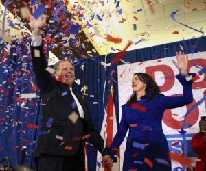 Caribbean American Congresswoman Has A Simple Message For Doug Jones doug-jones-louise-jones-at-election-party