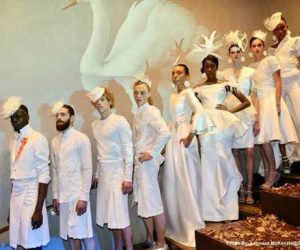 Caribbean Entertainment – Jamaican-Born Designer Presents Stunning All-White Collection During New York Fashion Week d-marsh-designs-nyfw-2018
