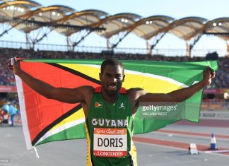 Caribbean Sports – Caribbean Medal Count Surpasses 40 At Commonwealth Games guyana-troy-doris-wins-gold