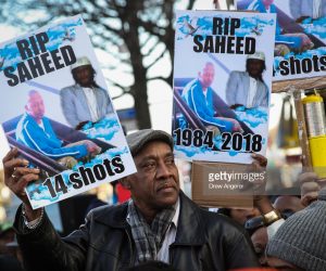 GoFund Me Launched To Help Son Of Caribbean Immigrant Shot By Cops saheed-vasell-father-protests