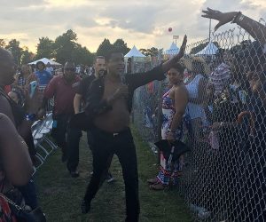 A Heavier Baby Face Edmonds Performs In Queens NY baby-face-groovin-in-the-park-2018