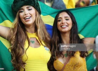 Supporters Confident Over Brazil’s World Cup Bid After Defeating Serbia brazil-fans