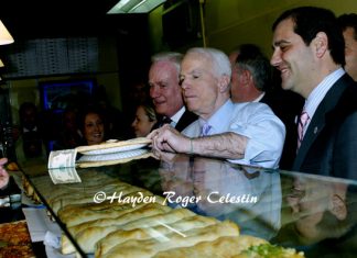 Here’s How Caribbean American US Congressmembers Are Remembering John McCain John-Mcain-At-Verranzo-Pizza-Brooklyn-NY