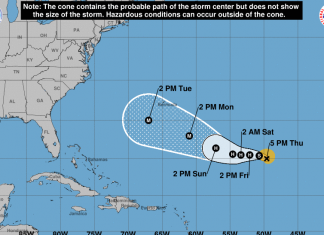 Hurricane Florence Could Regain Strength Today hurricane-florence-sept.62018-projected-path