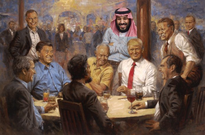 trump-painting-updated-with-salman-arab-murderer trump-painting-updated-with-salman-arab-murderer