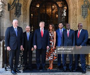 Thousands Of Caribbean Nationals Have Been Deported By Donald Trump Yet Five Of Its Leaders Choose To Laud Him donald-trump-meets-with-caribbean-leaders