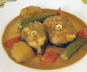 Caribbean Recipes – Curry Gilbaka Or Gilbaka Curry gilbaka-curry-recipes-from-caribbean-curries-by-felicia-j-persaud