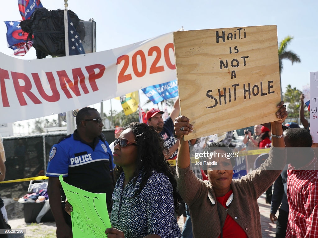 haiti-protest-over-shole-remark haiti-protest-over-shole-remark