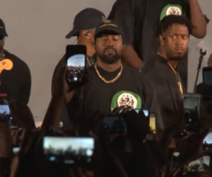 Kanye West Drops Then Pulls Merchandise With Jamaica Flag And Coat Of Arms kanye-west-in-jamaica
