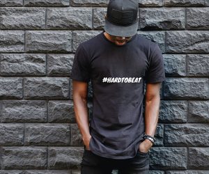 Caribbean Born Entrepreneur Kicks Out Inspirational T-Shirt Line In Time For The Holidays Hard-To-Be-T-Shirt-Line