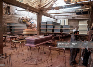 coffin-making-peru