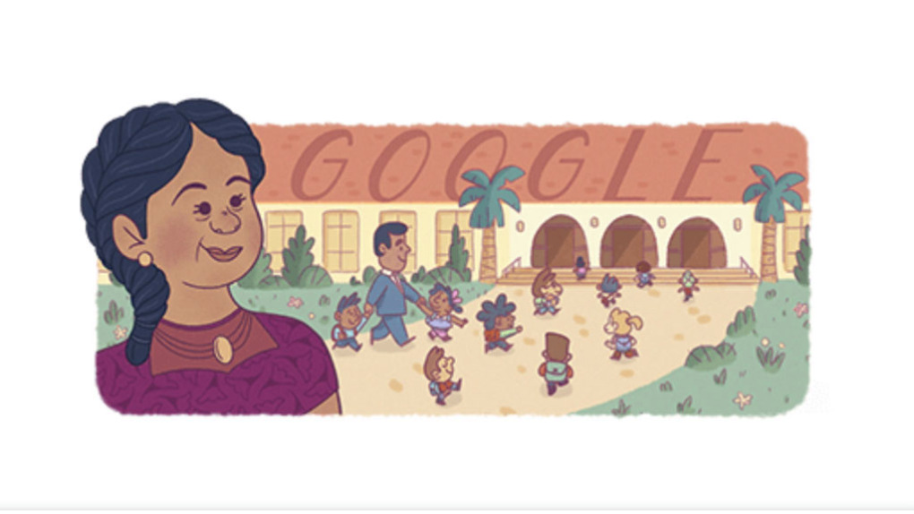 google-doodle google-doodle-honors-Felicitas-Mendez,