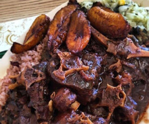 Jamaican Oxtail Recipe jamaican oxtail cooked