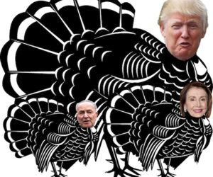 Trump’s America – Episode #198 – Turkey Awards For Thanksgiving turkey-of-theyear-award-for-donald-trump-chuck-schumer-nancy-pelosi