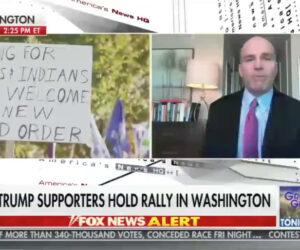 The Trump Maggots March And The “Coming For Black & Indians First” Sign trump-nov-14-2020-rally-sign