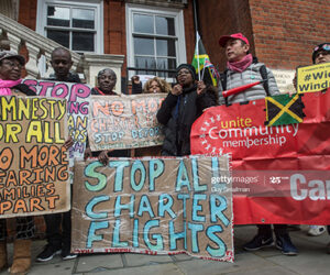 The UK Will Send More Than Two Dozen Jamaicans Back Today jamaicans-protest-against-deportation-in-february