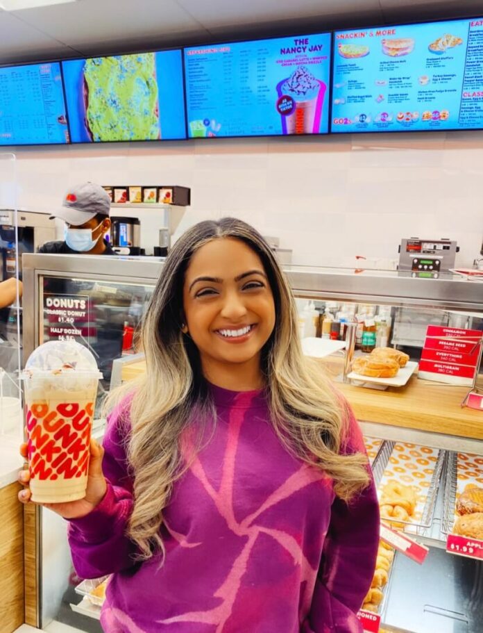 caribbean-american-influencer-Nancy-Jay-dunkin-donuts caribbean-american-influencer-Nancy-Jay-dunkin-donuts