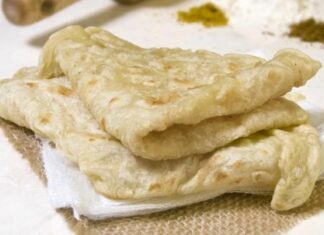 Guayana paratha roti
