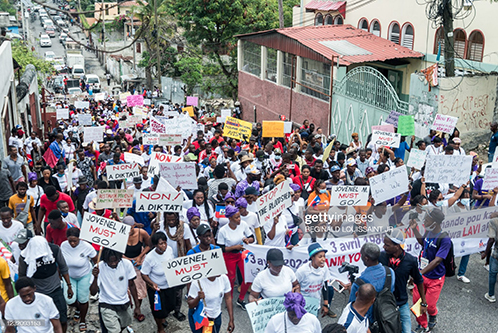 haiti-protest