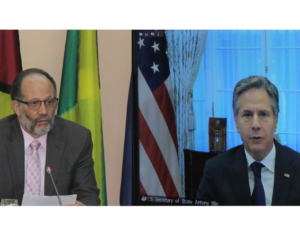 U.S. Secretary Of State Brings Words But Little Else To CARICOM Meeting us-sect-of-state-caricom-meeting