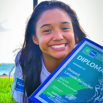 Sheqayli-Ascencion-football-for-friendship-ambassador Sheqayli-Ascencion-football-for-friendship-ambassador