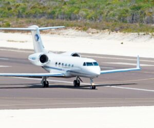 Caribbean Business News Round-Up private-jet-at-the-providenciales-airport