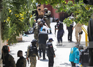 haiti-police-at-scene-of-assasination