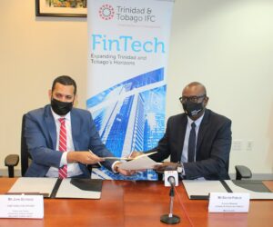 Mastercard And Trinidad & Tobago International Financial Centre Fast Track Digital Transformation In The Caribbean Nation MOU-Signing-John-and-Dalton