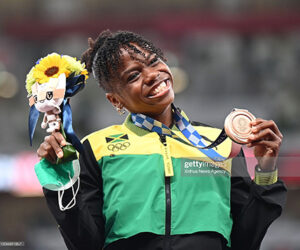 First Jamaican Athlete To Win Olympic Medal In The 100-M Hurdles Signs With California Start-Up megan-tapper