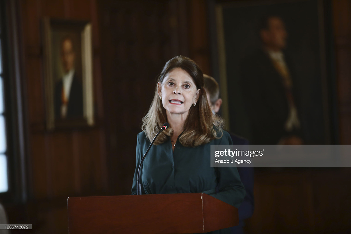 colombia-Foreign Minister Marta Lucia Ramirez