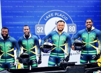 When And How To Watch Jamaica’s Bobsled Team At The Beijing Winter Olympics jamaica-four-member-bobsled-team
