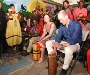 Prince William Could Address Slavery This Evening After Playing Soccer And The Drums In Trench Town, Jamaica prince-william-trench-town-jamaica