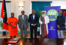 Renowned Yogi And Activist Sadhguru Signs MOU In The Caribbean sadguru-machel-in-the-caribbean