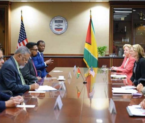 President Ali meets with USAID to discuss strengthening partnership with Guyana