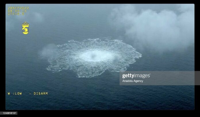 Nord Stream gas leaks Nord Stream gas leaks