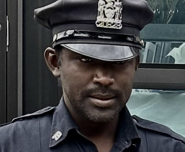 Officer Gladstone Haynes