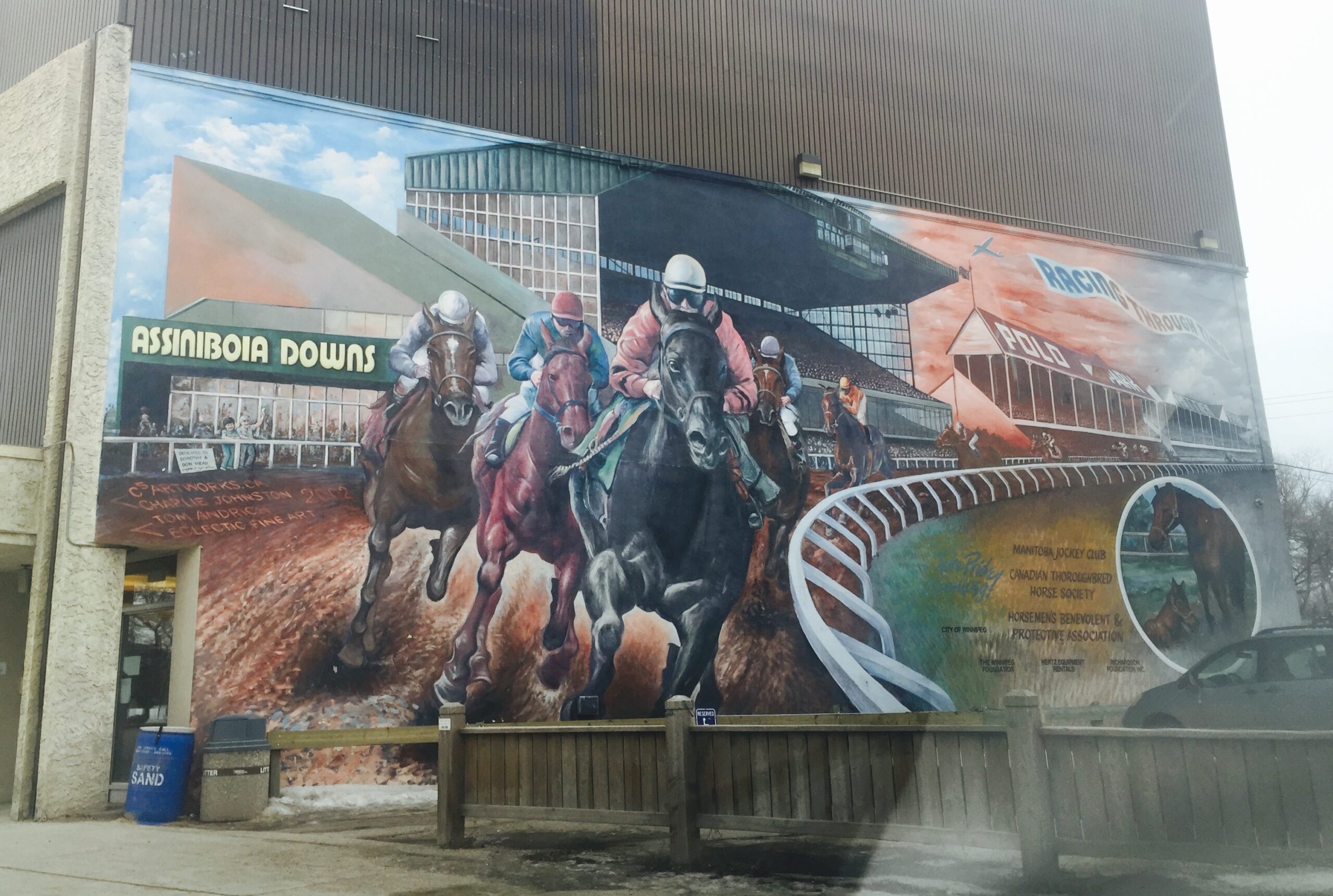 Caribbean-jockeys-Assiniboia_Downs_mural